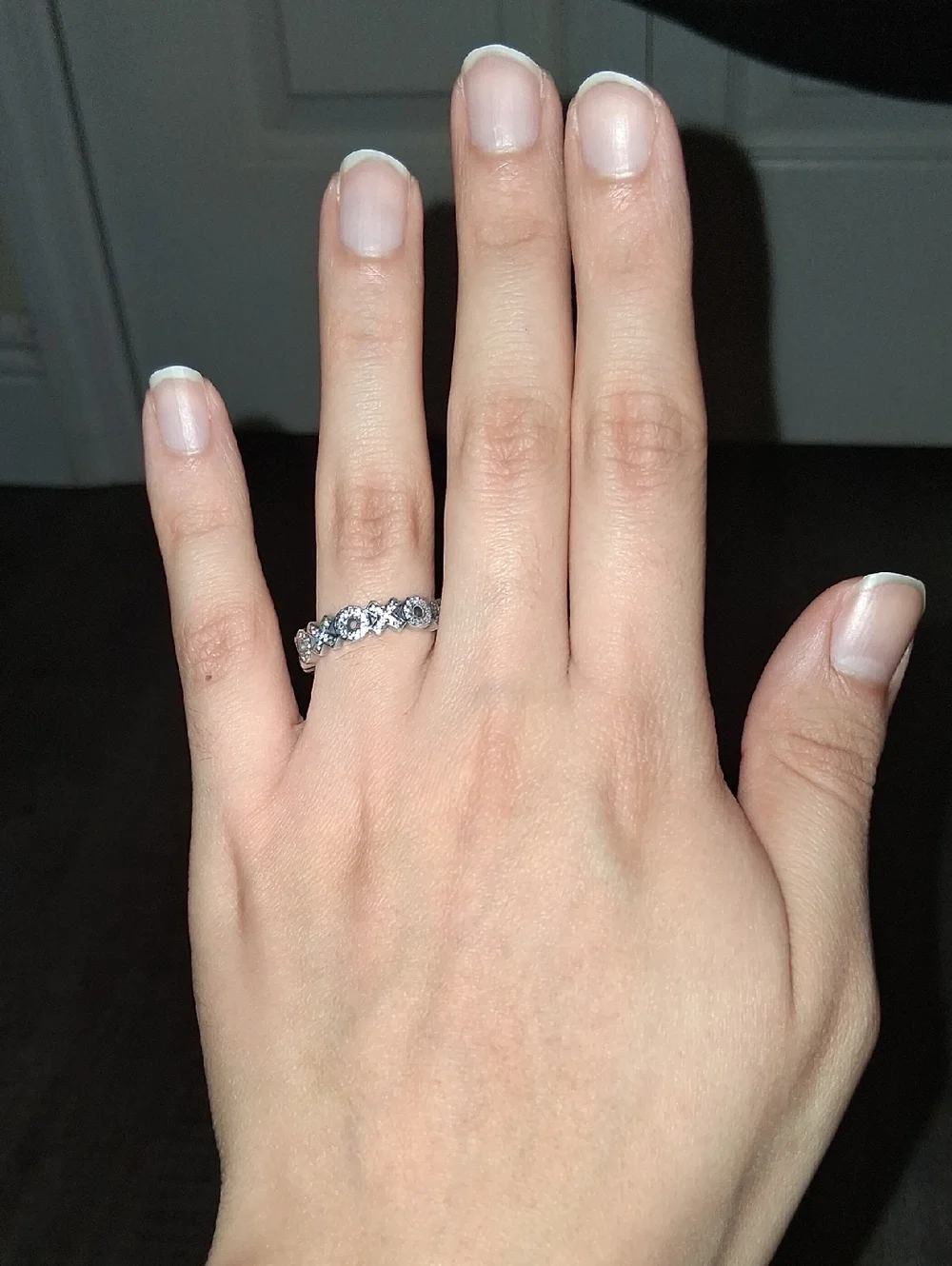 Pandora Sparkling XOXO Silver Ring
